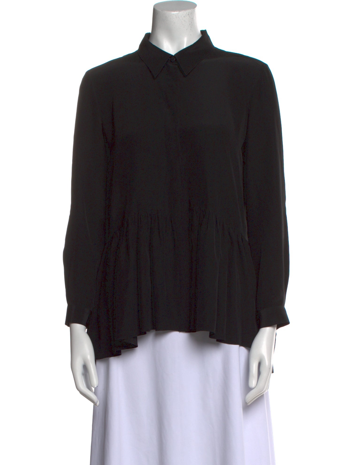 Tibi Three-Quarter Sleeve Blouse