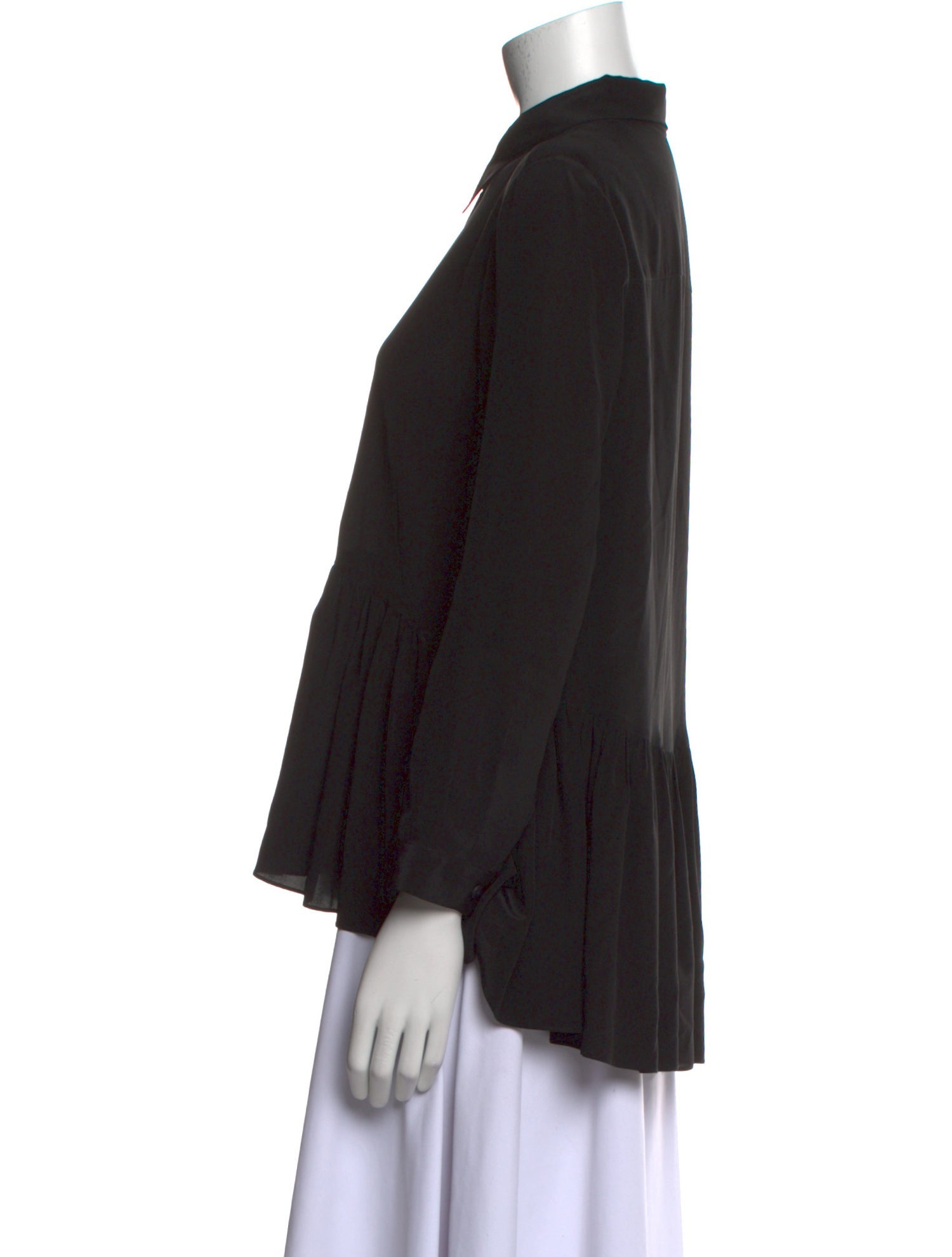 Tibi Three-Quarter Sleeve Blouse