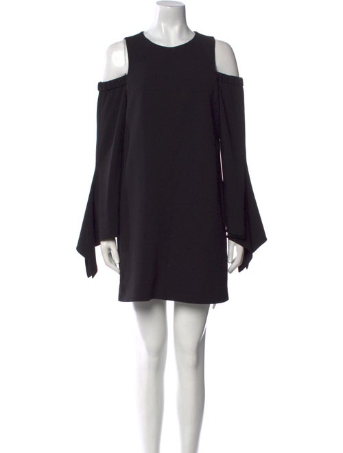 Tibi Crew Neck Mini Dress