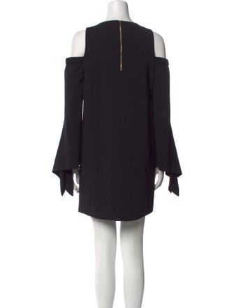 Tibi Crew Neck Mini Dress