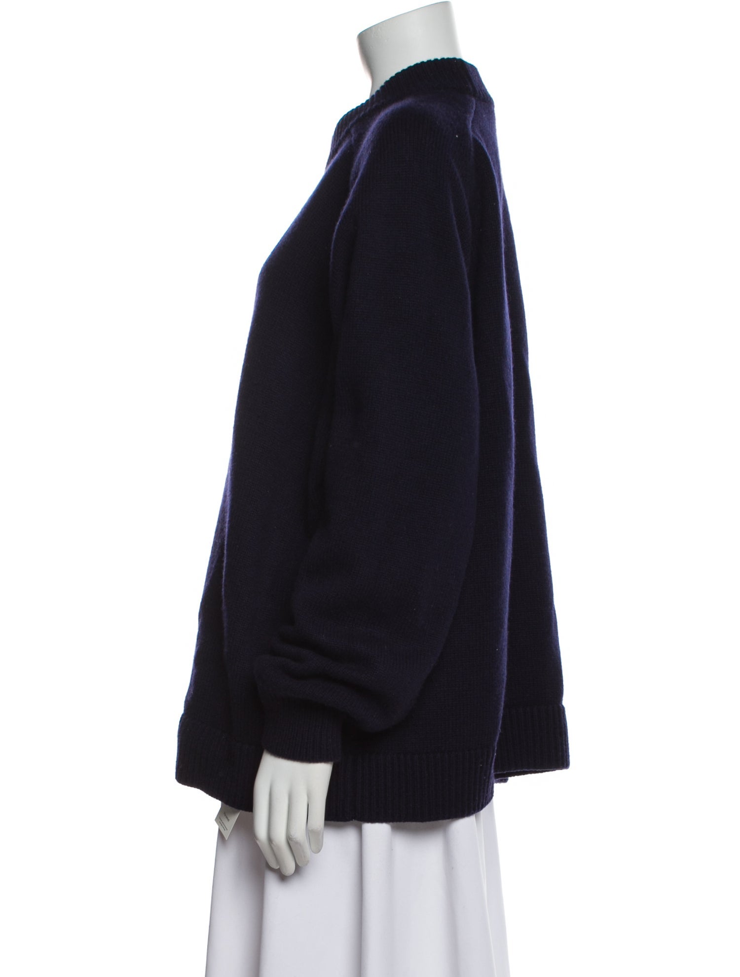 Tibi Cashmere Mock Neck Sweater