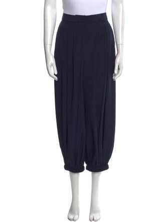 Tibi Silk Straight Leg Pants