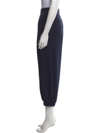 Tibi Silk Straight Leg Pants