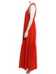 Tibi Halterneck Long Dress
