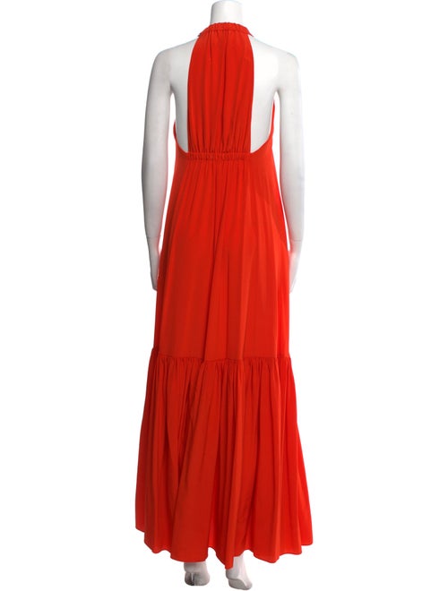 Tibi Halterneck Long Dress