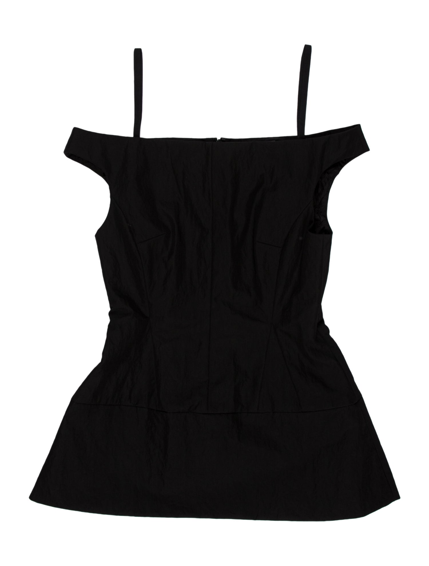 Tibi Square Neckline Sleeveless Top