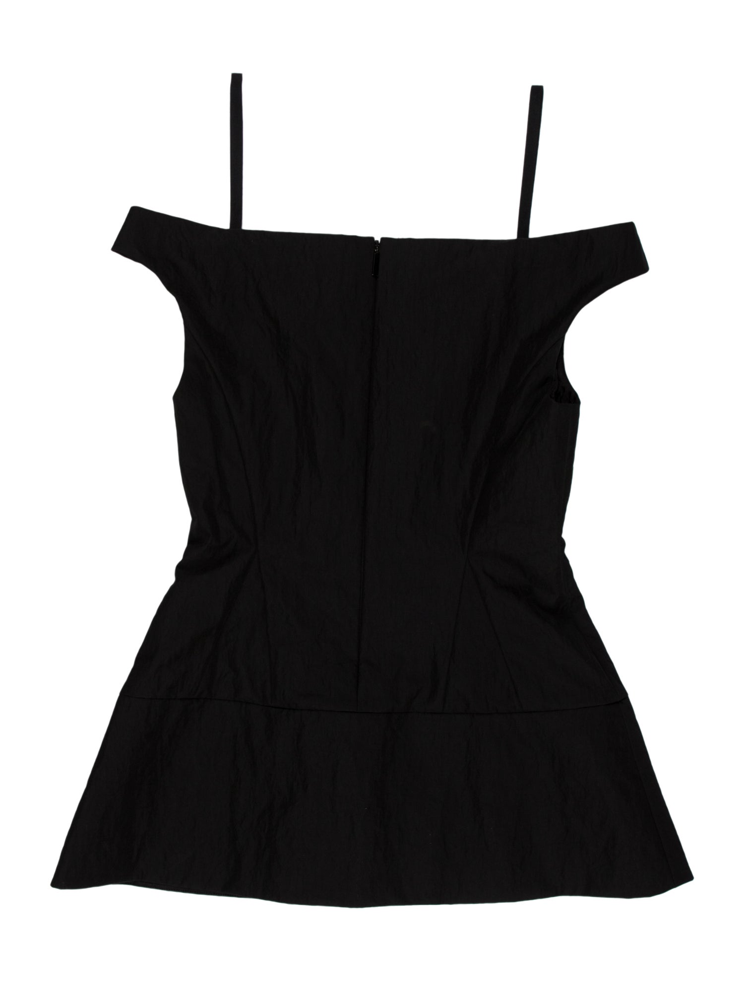 Tibi Square Neckline Sleeveless Top