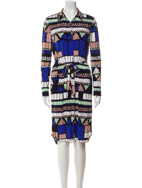 Tibi Printed Midi Length Dress