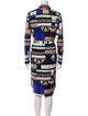 Tibi Printed Midi Length Dress