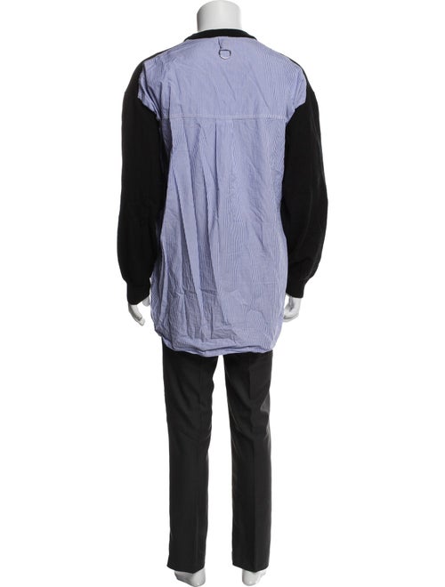 Tibi Wool Crew Neck Pullover