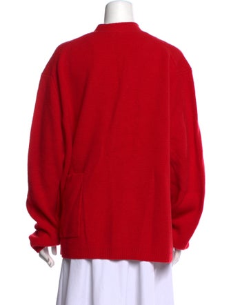 Tibi Lambswool V-Neck Sweater