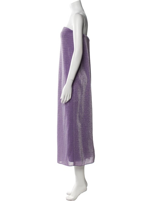 Tibi Strapless Midi Length Dress