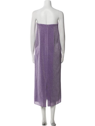 Tibi Strapless Midi Length Dress