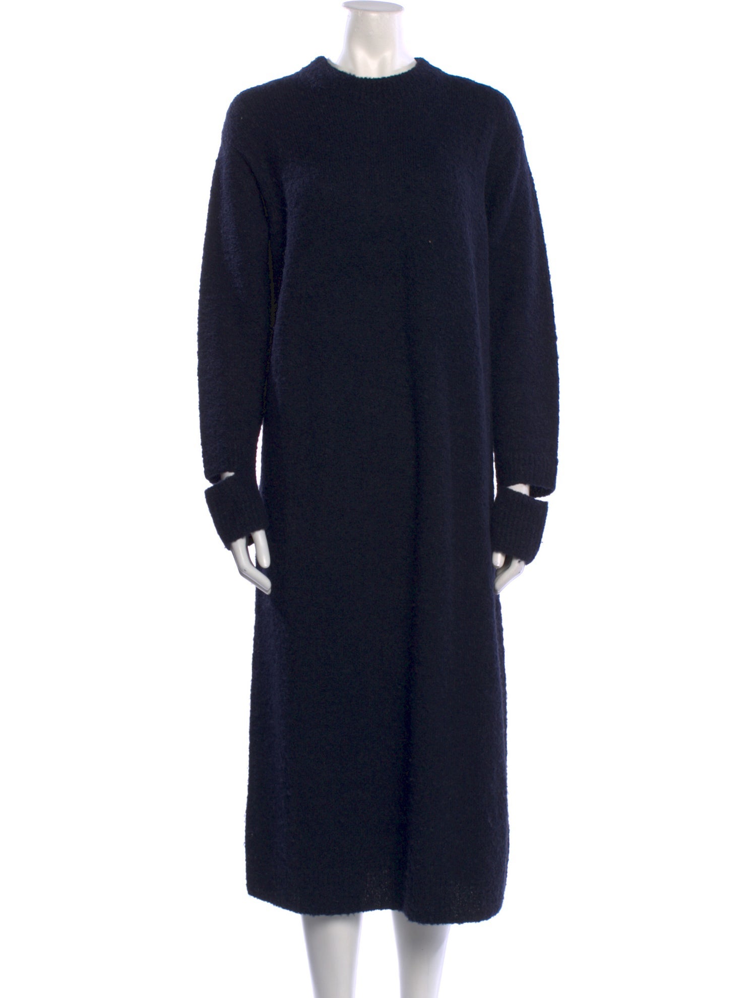 Tibi Alpaca Midi Length Dress