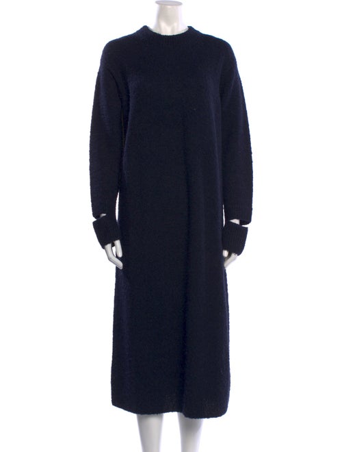 Tibi Alpaca Midi Length Dress