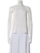 Tibi Square Neckline Sleeveless Top