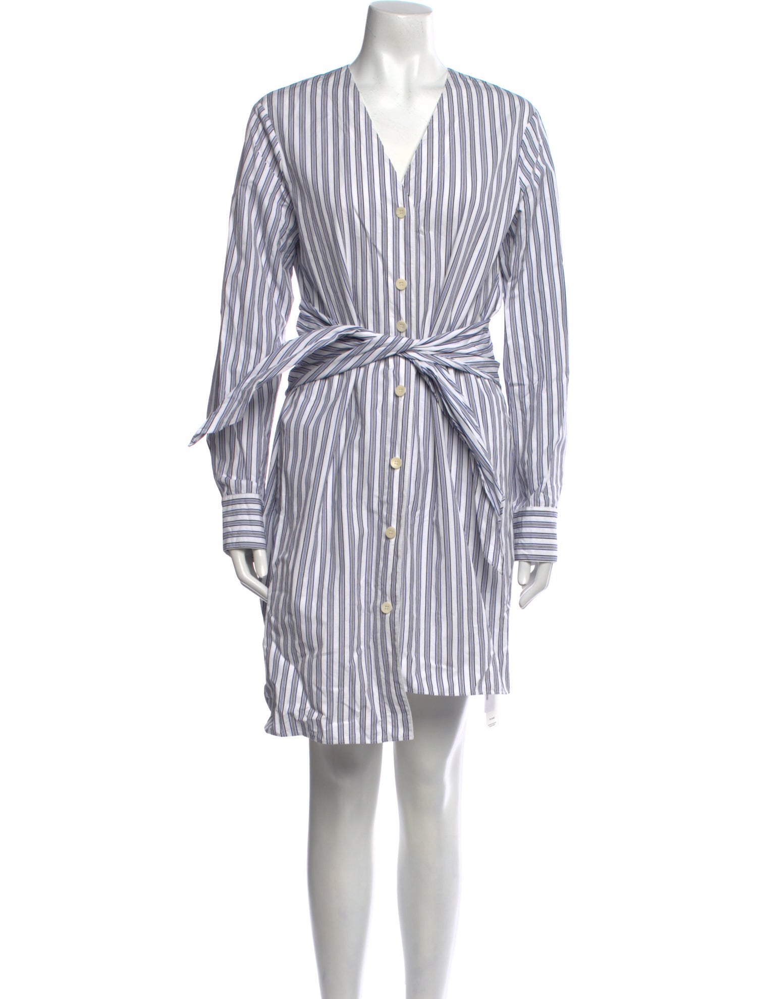 Tibi Striped Knee-Length Dress
