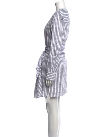 Tibi Striped Knee-Length Dress