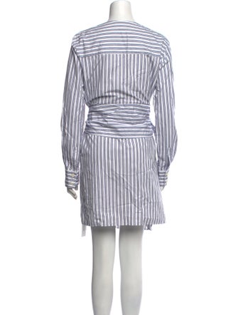 Tibi Striped Knee-Length Dress