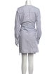 Tibi Striped Knee-Length Dress