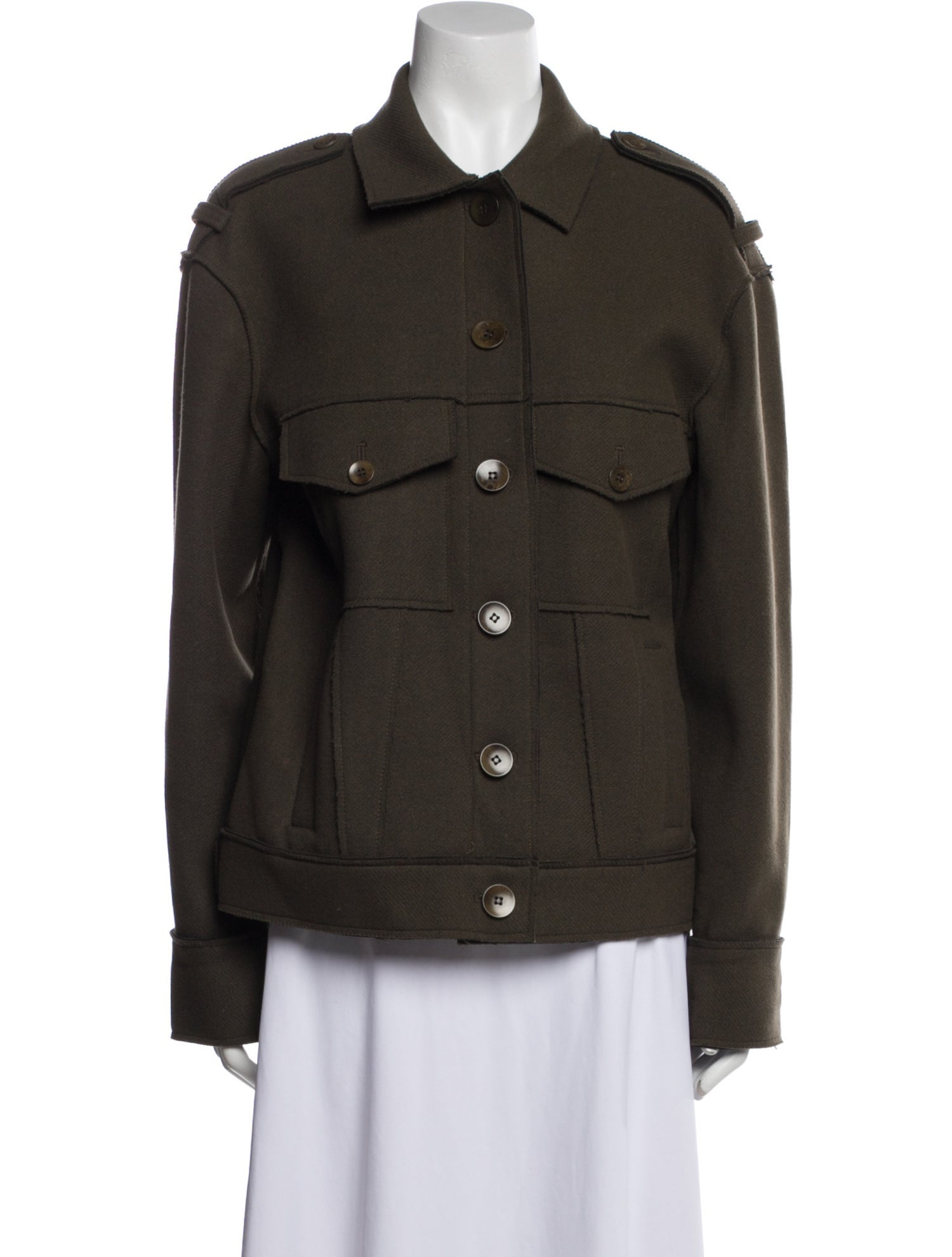 Tibi Virgin Wool Utility Jacket