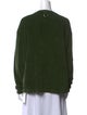 Tibi Crew Neck Long Sleeve Sweatshirt