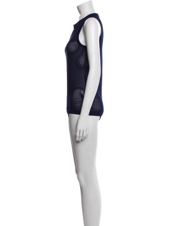Tibi Crew Neck Sleeveless Bodysuit