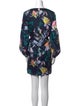 Tibi Floral Print Mini Dress
