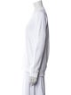 Tibi Crew Neck Long Sleeve Sweatshirt