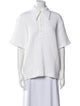 Tibi Short Sleeve Polo