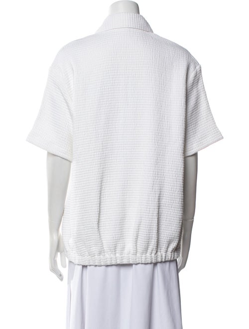 Tibi Short Sleeve Polo