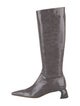 Tibi Patent Leather Riding Boots