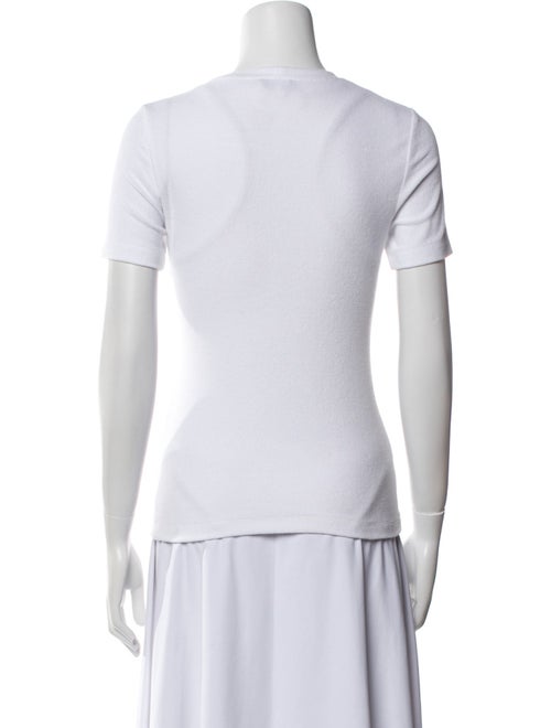 Tibi Crew Neck Short Sleeve T-Shirt