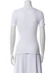 Tibi Crew Neck Short Sleeve T-Shirt