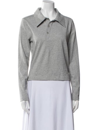 Tibi Long Sleeve Sweatshirt