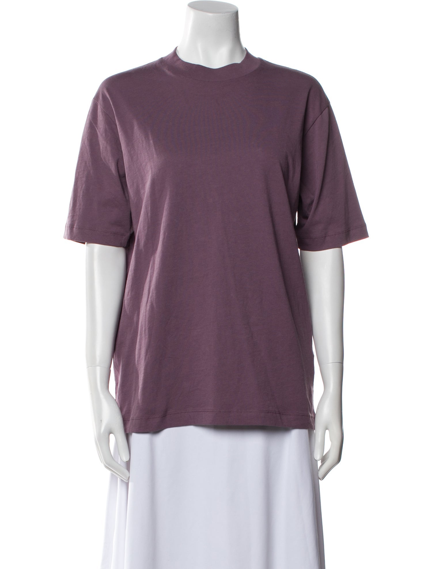 Tibi Crew Neck Short Sleeve T-Shirt
