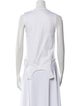 Tibi Crew Neck Sleeveless Top