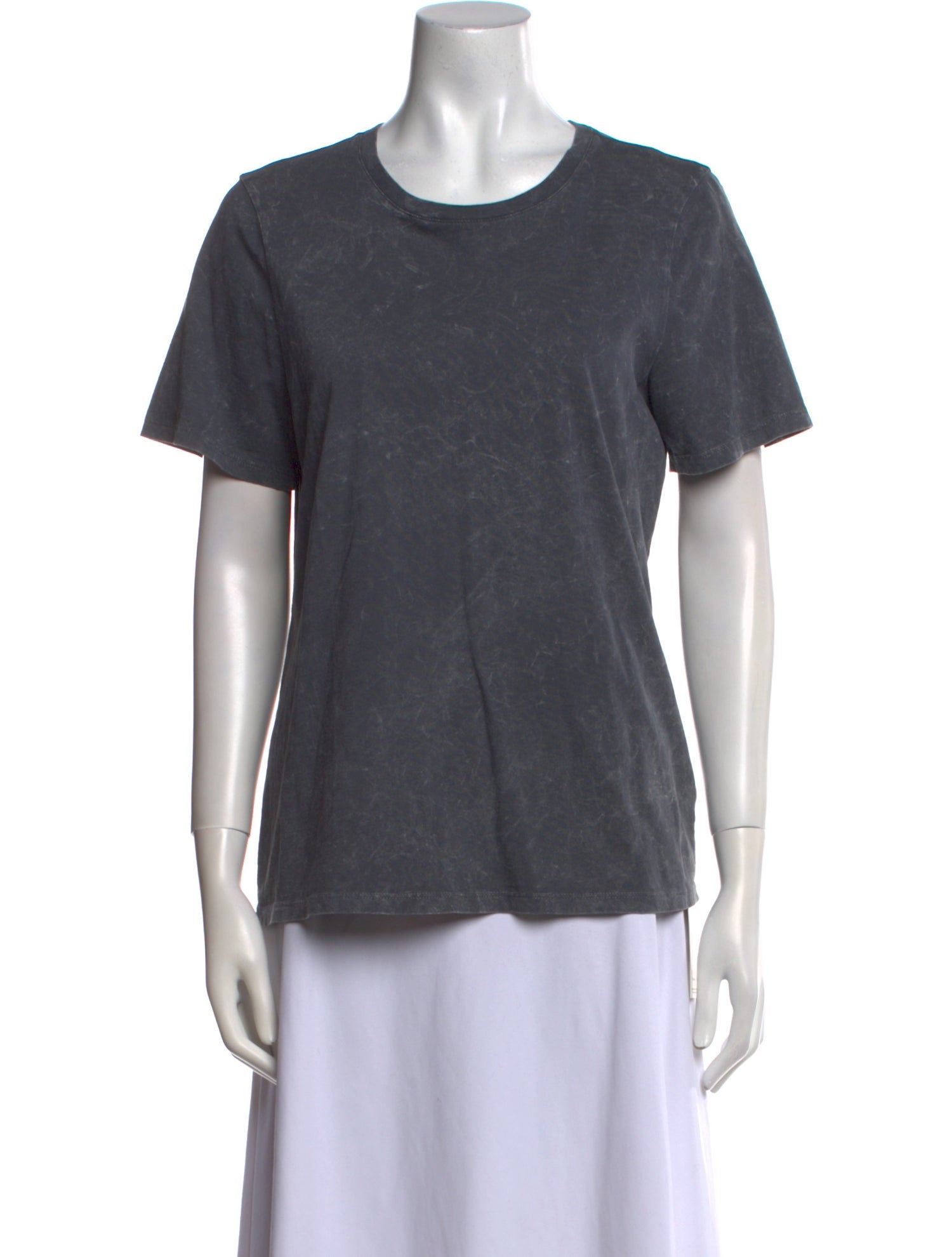 Tibi Crew Neck Short Sleeve T-Shirt