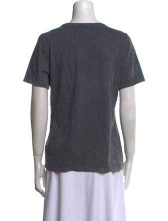 Tibi Crew Neck Short Sleeve T-Shirt