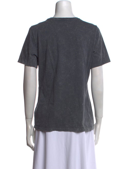 Tibi Crew Neck Short Sleeve T-Shirt