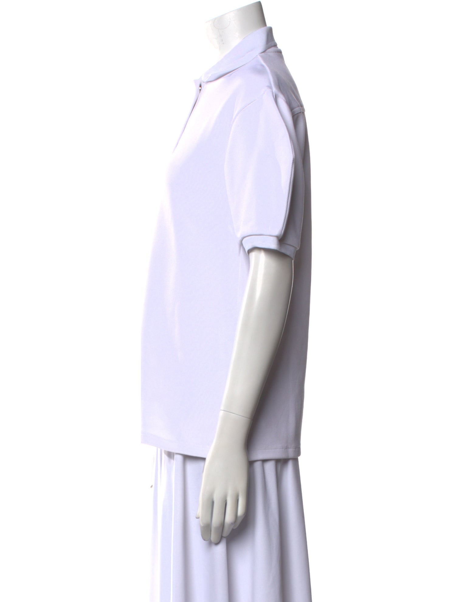 Tibi Short Sleeve Polo