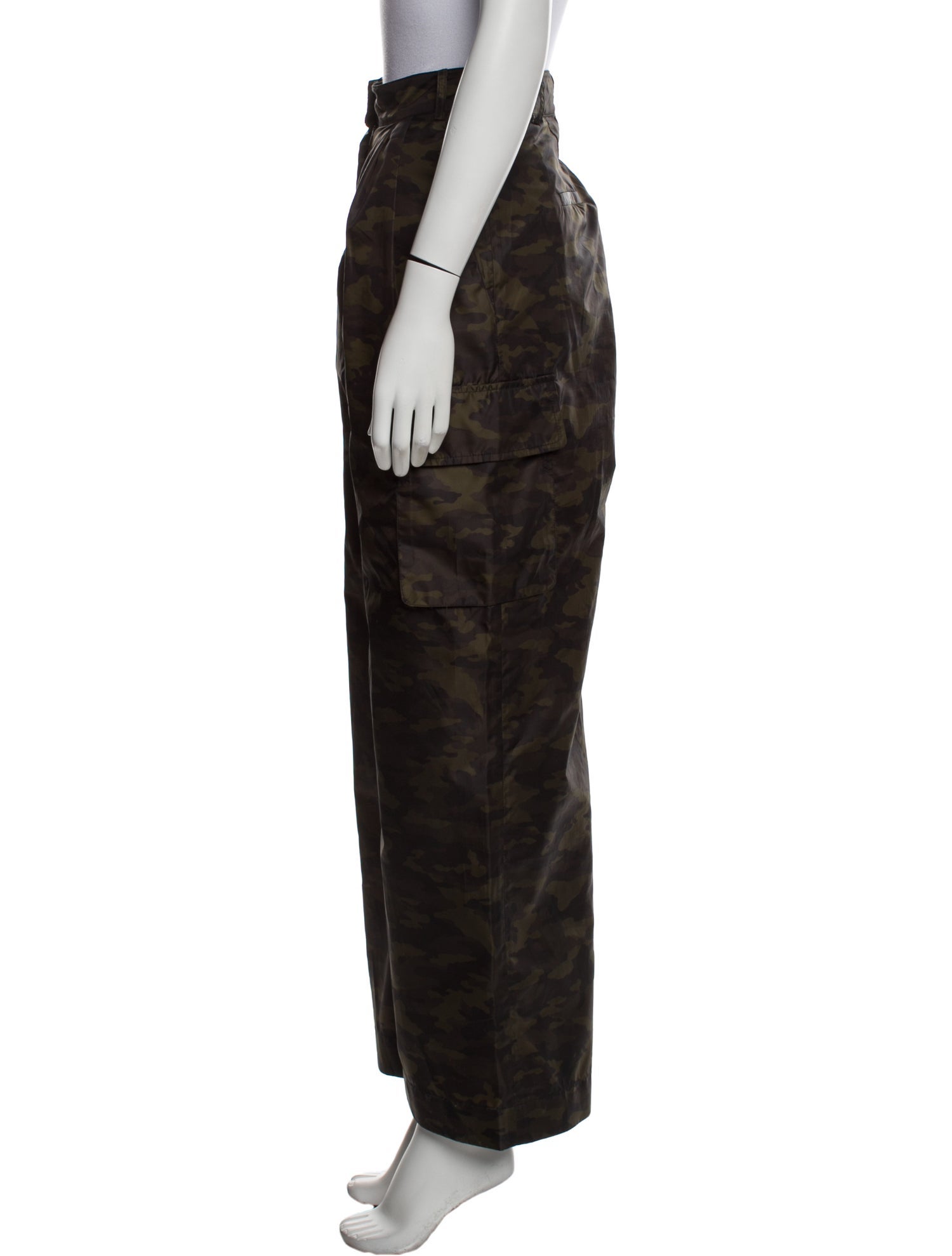 Tibi Printed Wide Leg Pants
