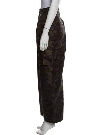 Tibi Printed Wide Leg Pants