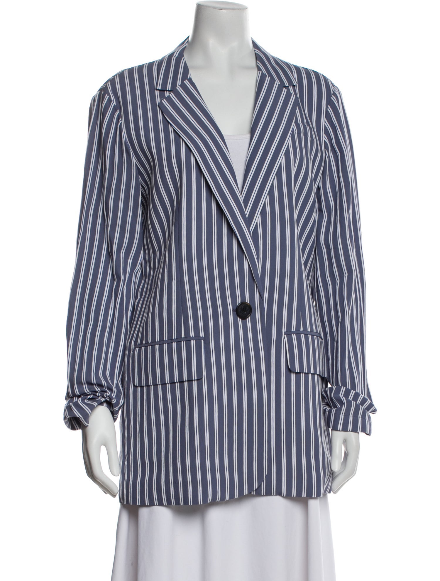 Tibi Striped Coat