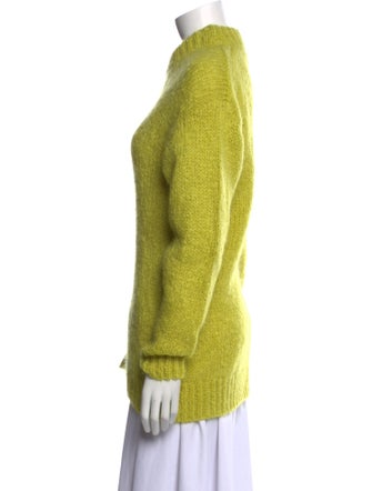 Tibi Mohair Turtleneck Sweater