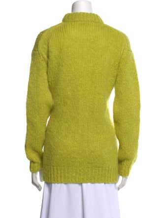 Tibi Mohair Turtleneck Sweater