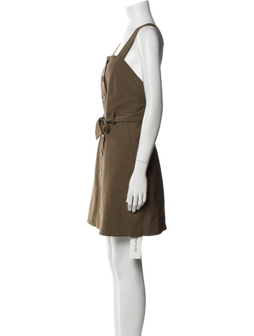 Tibi Square Neckline Mini Dress