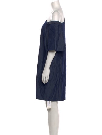 Tibi Asymmetrical Mini Dress