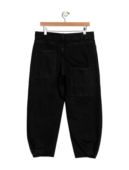 Tibi High-Rise Wide Leg Jeans