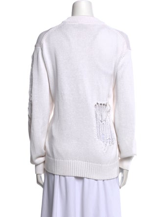 Tibi Crew Neck Sweater